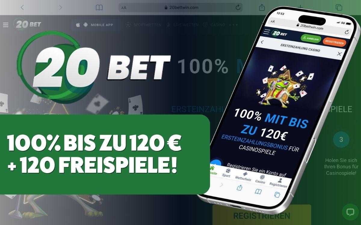 20bet Casino Bonus