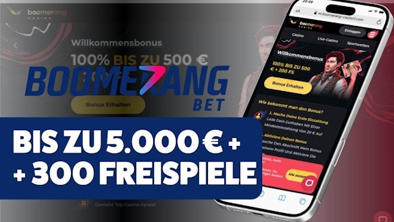 Boomerang Casino Bonus