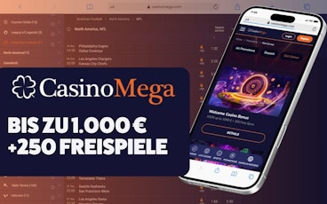 Casinomega Casino Bonus 1