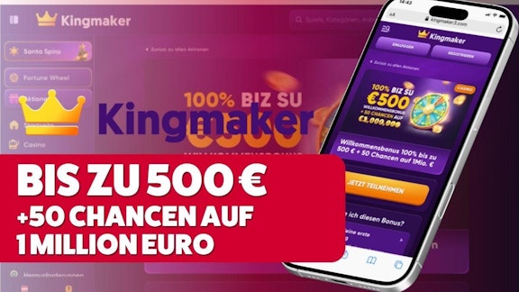 Kingmaker Casino Bonus