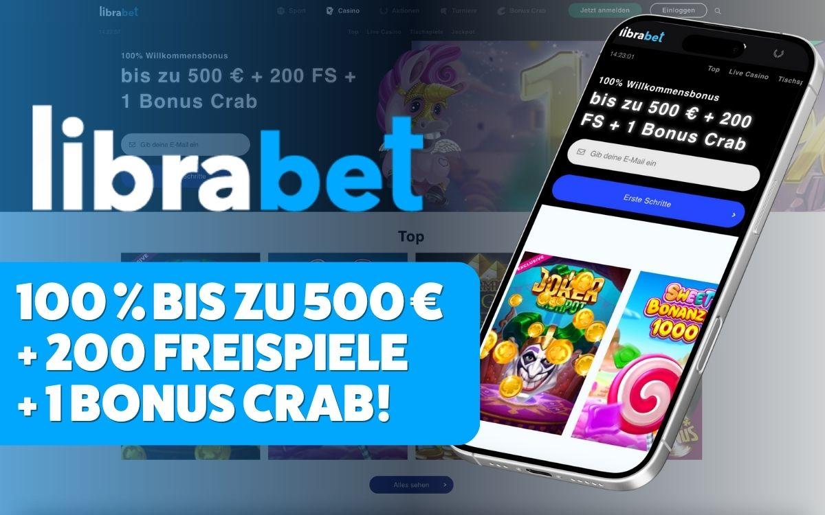 Librabet Casino Bonus