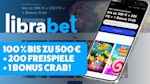 Librabet Casino Bonus