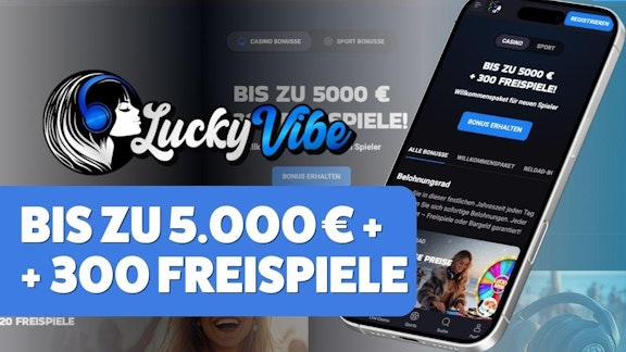 Luckyvibe Casino Bonus