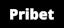 Pribet logo background