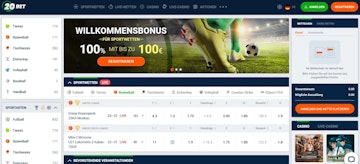20bet Livewetten