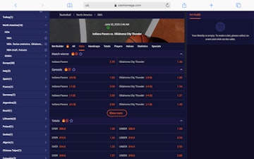 Casinomega Basketball Wetten