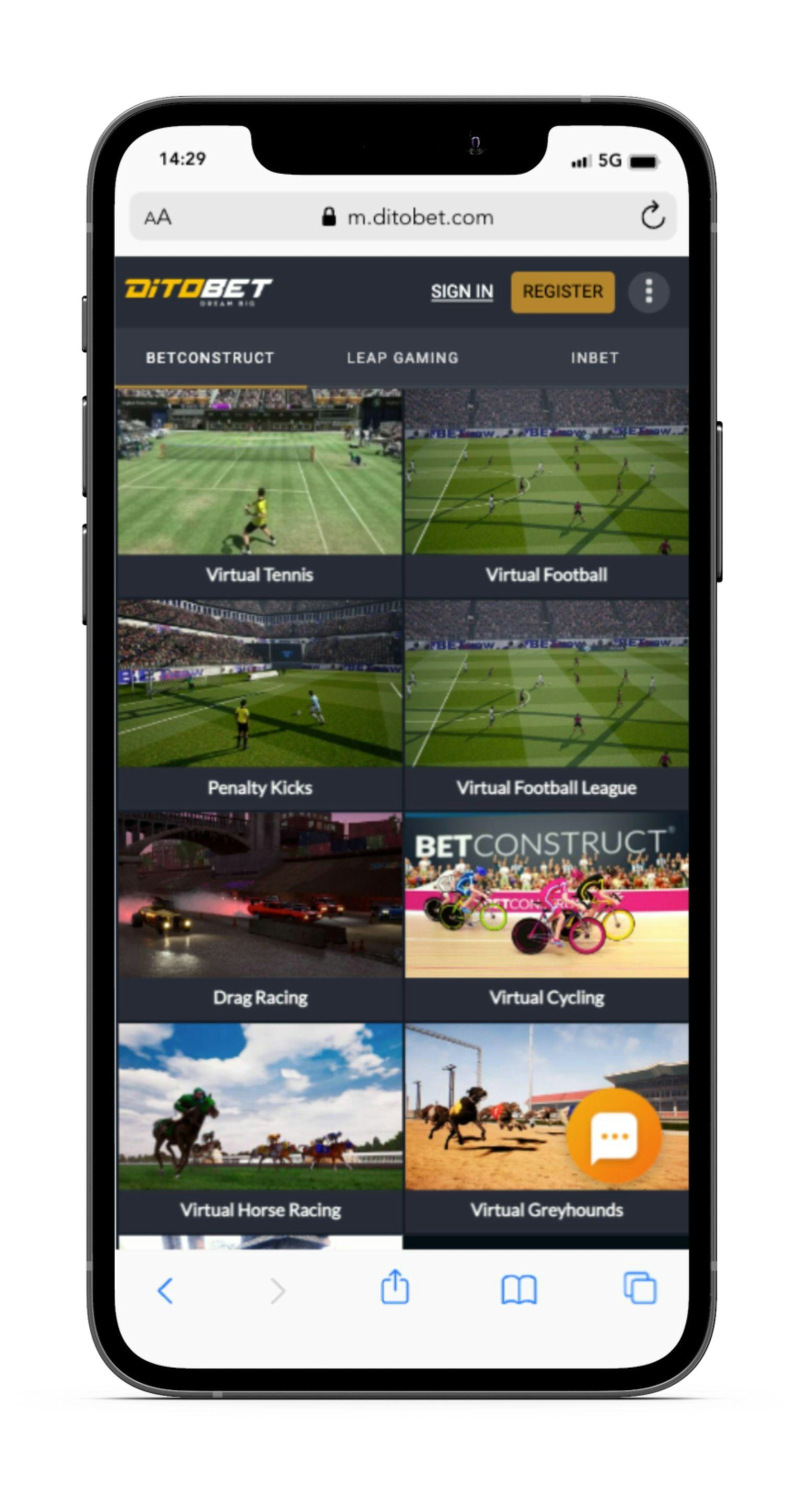 Ditobet Virtual Sports