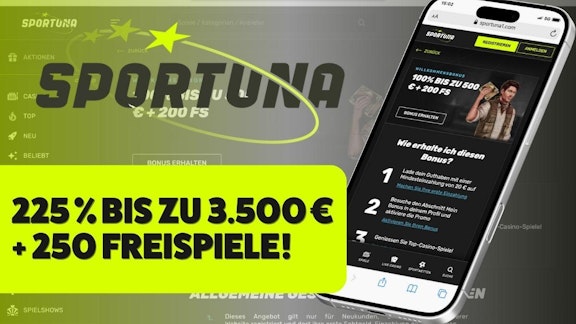 NEU Sportuna Casino Bonus