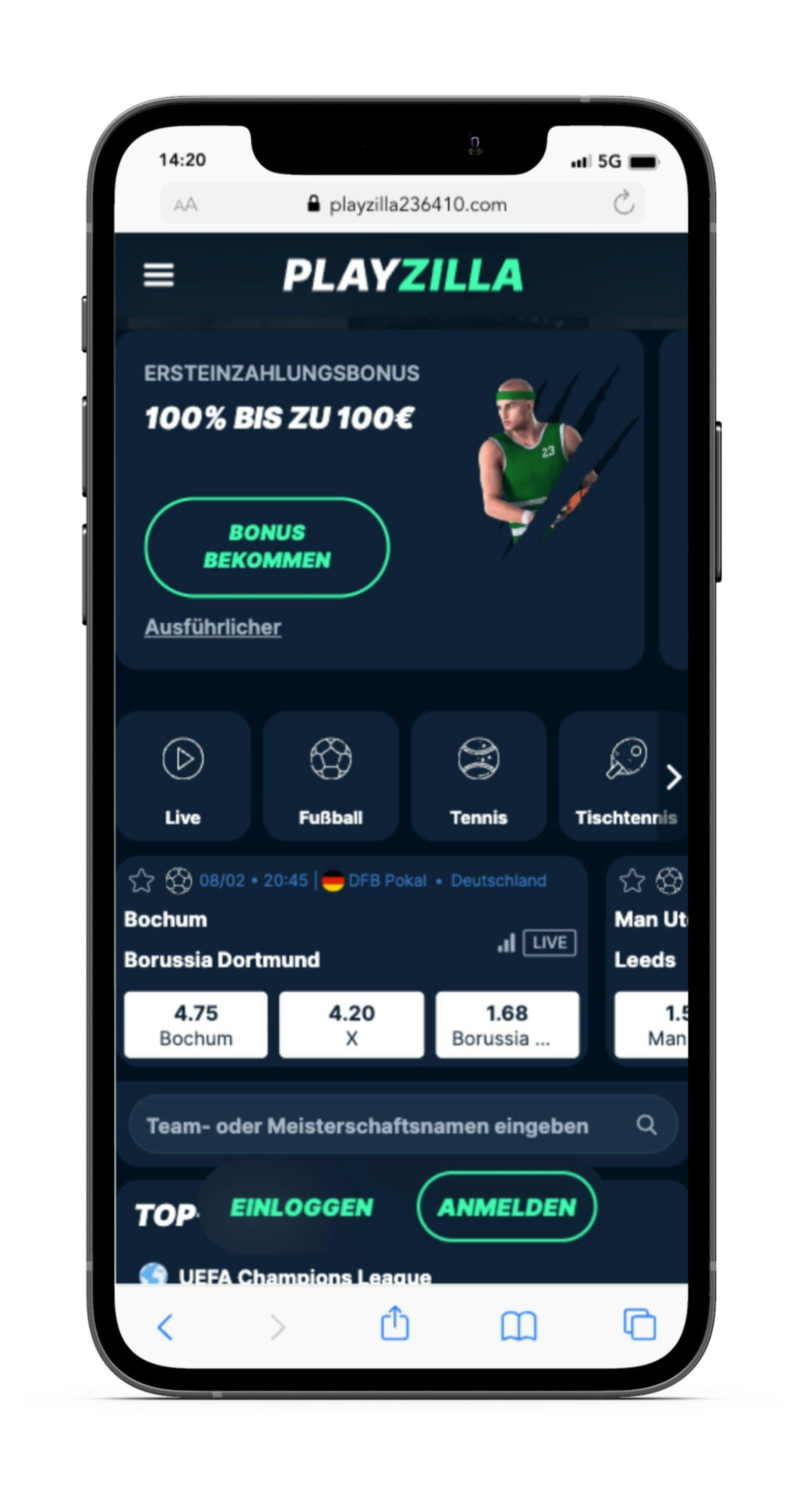 Playzilla Sportwetten