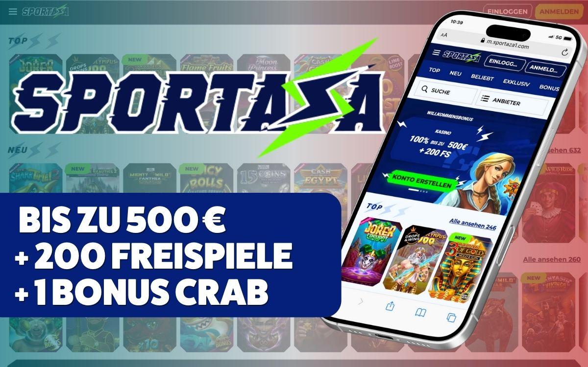 Sportaza Casino Bonus