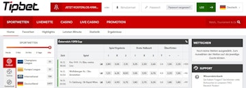 Tipbet Sportwetten