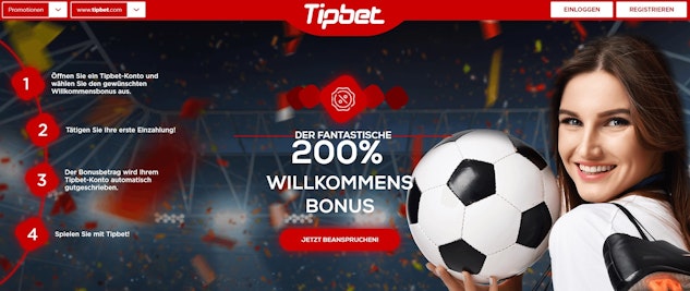 Tipbet Wettbonus Österreich