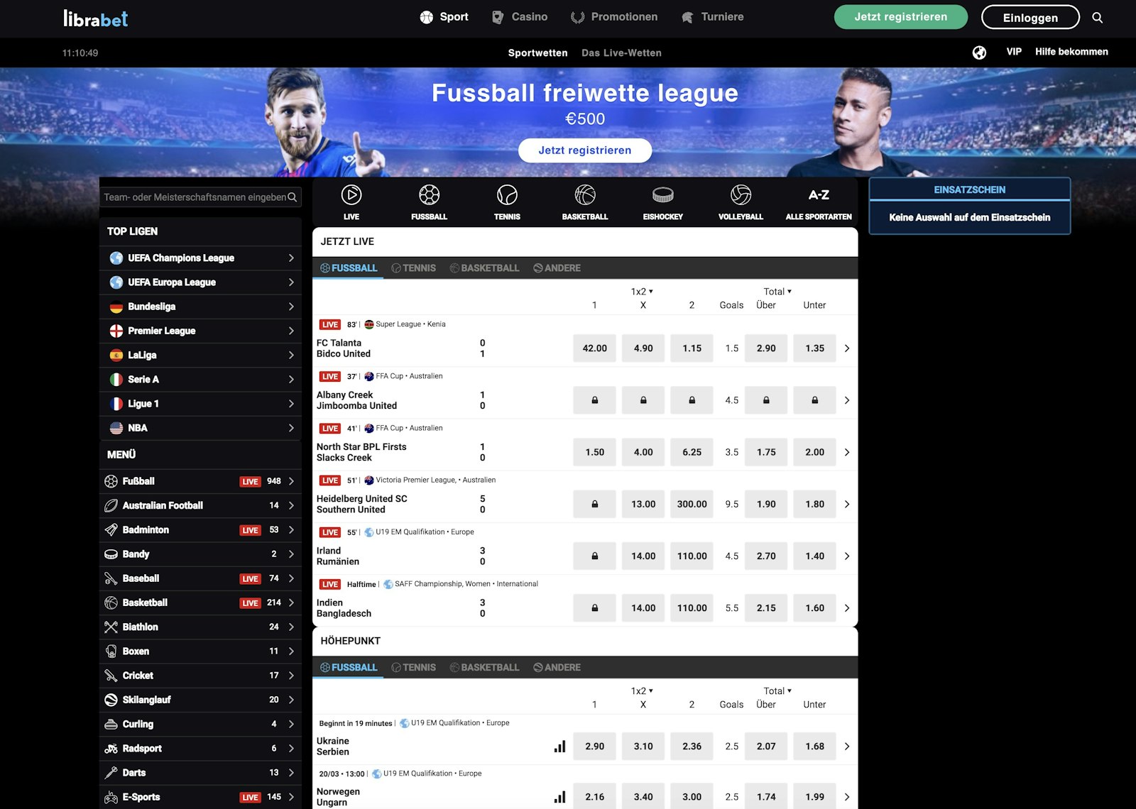 Librabet Sportwetten