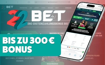 22bet Casino Bonus
