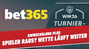 Bet365 Einwechslung
