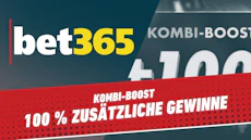 Bet365 Kombi Boost bis zu 100 zusaetzliche Gewinne auf deine Kombiwetten