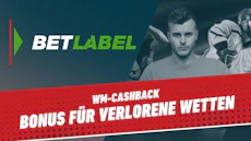 Bet Label WM Cashback Bonus fuer verlorene Wetten