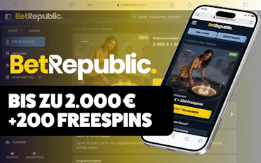 Betrepublic Casino Willkommensbonus