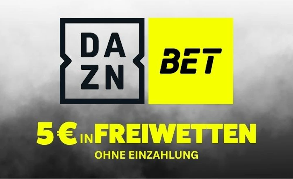 DAZNbet: 5 € in Freiwetten sichern