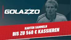 Golazzo Sammlungen Karten sammeln Fuszball Legenden freischalten bis zu 560 EUR kassieren
