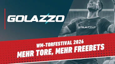 Golazzo WM Torfestival 2026 Je mehr Tore desto mehr Gratiswetten