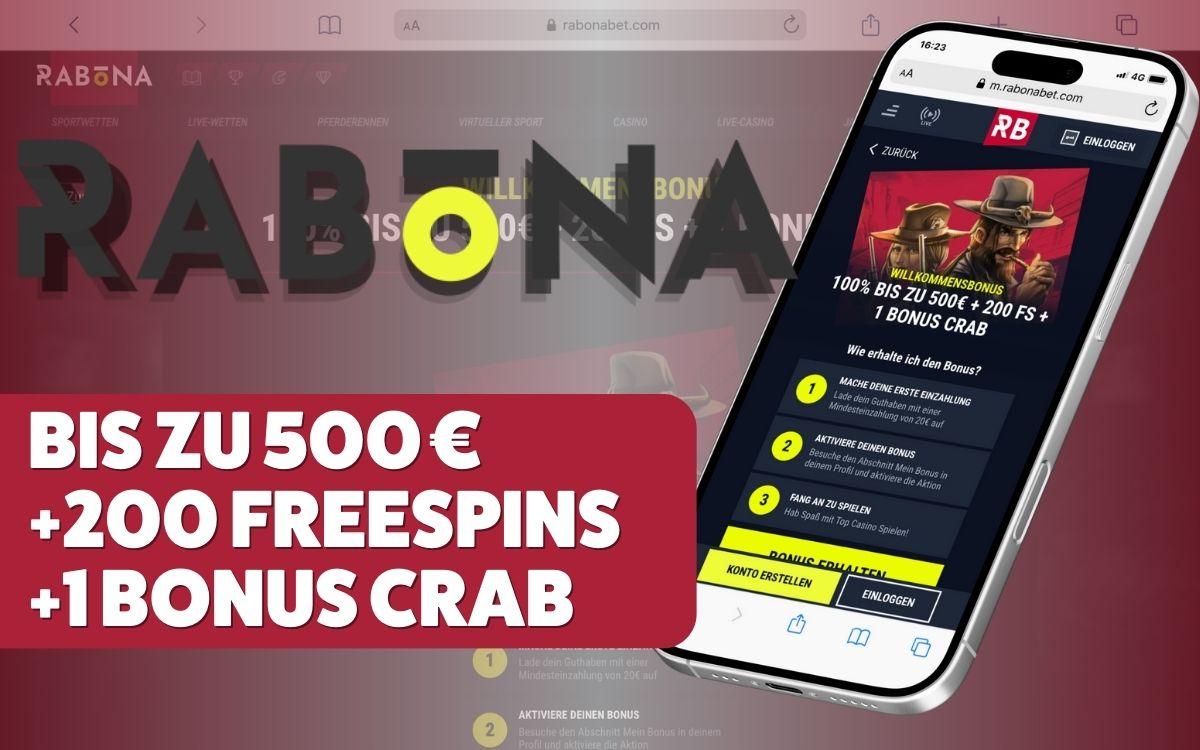 Rabona Casino Bonus