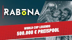 Rabona World Cup Legends 150 000 EUR pro Woche 350 000 EUR Finale