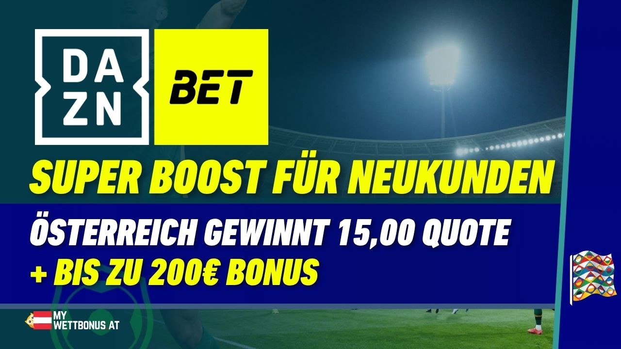 UEFA Nations League Daznbet Boost