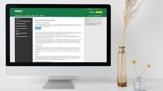 Unibet Sicherheit